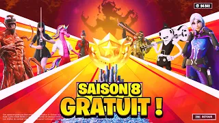 AVOIR LE PASSE DE COMBAT SAISON 8 sur FORTNITE !