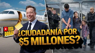 El gobierno de EE. UU. lanza 'Visas Doradas' para ultrarricos 👑🇺🇸