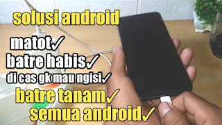 CARA MENYALAKAN HP MATI TOTAL KARNA KEHABISAN BATERAI 2025,ALL ANDROID