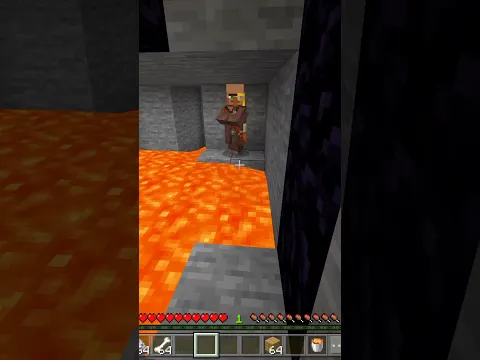 Minecraft: Epic rescue at the End... 💀😳 #minecraft #viral #dog #emotional #shorts