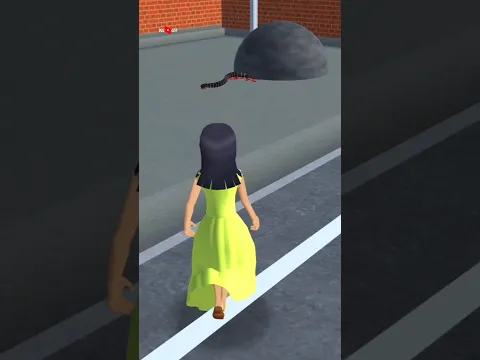 Mio saves Nagin, Mom Nagin helps Mio😍 #sakuraschoolsimulator #shorts #sakura #shortvideo
