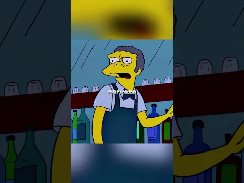 Homero se volvió mejor al no poder hablar #lossimpson #simpsons