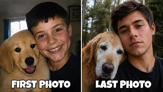 His Dog Stayed by His Side Until the Very End... 🥹❤️