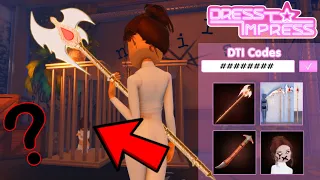 Como tener NUEVAS ARMAS en Dress to Impress Roblox 🗡️ ¡LANA IMPOSTORA APARECE! ¡NUEVO MISTERIO!