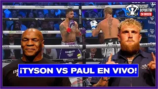 🔴 MIKE TYSON vs JAKE PAUL EN VIVO - BOXEO - EL REGRESO DE IRON MIKE | LA SECTA DEPORTIVA