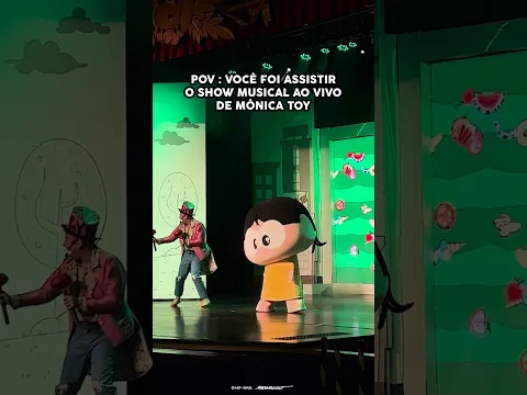 Show inédito ao vivo de Mônica Toy | Turma da Mônica #shorts