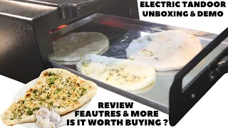 Electric Tandoor Unboxing| Naan,chapati,Roti,Paneer Tikka Hot Berg Maker|Online Shopping from Amazon