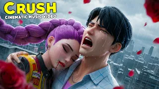 “Crush” Official Lyric Video | KPop Demon Hunters | OSV