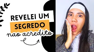 REVELEI UM SEGREDO