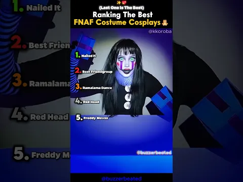 Ranking Best FNAF Cosplay(new)