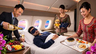 $11,948 Singapore A380 First Class Suites Experience