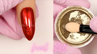 Uñas efecto Esfera de vidrio  💅🏼✨ Nail Art