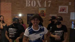 Dessa vez a invasão foi no BOX 47 Burguer - E a energia da galera foi top 😍🕺🏼 - Se joga no passin