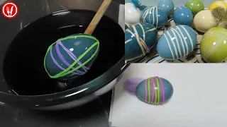 Prirodno Bojanje Uskrsnih Jaja - Crveni kupus i Kurkuma • Natural Dye Easter Eggs-Turmeric & Cabbage