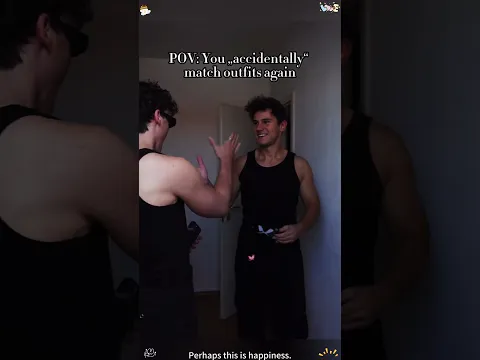You "accidentally"match outfitsagain #couplecomedy#couplelife#trend#funny#cute