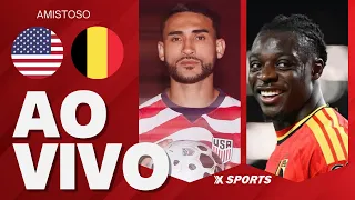 ESTADOS UNIDOS X BÉLGICA - AO VIVO E COM IMAGENS - AMISTOSO