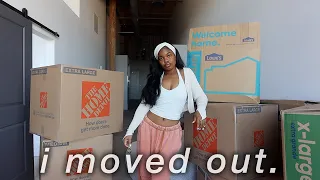 I MOVED OUT...