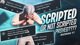 SCRIPTED OR NOT SCRIPTED ! PROVED? |RIZSHAH YT | PUBG MOBILE !