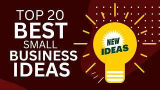 Top 20 Best Small Business Ideas to Start a New Business in 2026