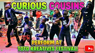 CURIOUS COUSINS Crush the Stage at TOTO KREATIVES FESTIVAL! 🔥 Incredible Kid Dancers!