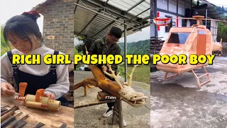 Rich Girl pushed the Poor Boy #livestream #shorts