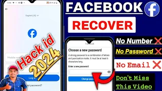 Recover Hacked Facebook Account Whitout Email and Password 2025 || How to Recover Facebook Account