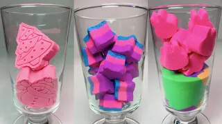 Very Satisfying and Relaxing Kinetic Sand ASMR, drop and squish.