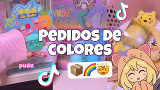 EMPACANDO PEDIDOS DE COLORES 🌈📦Tienda #kawaiii #maquillaje | MARIFERSTORE 🦋