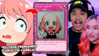 ANYA vendo SEUS MEMES ft. @BatataComPepino  | DESAFIO DA SEMANA 13