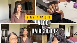 Mom's Hair Makeover, got my nails fixed, and Tears🥲: A Day of Beauty and Bonding"🌼