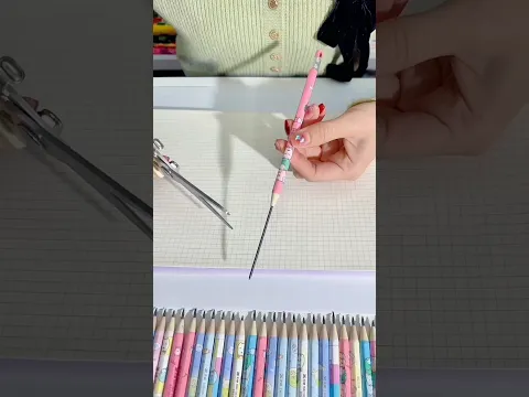 पेंसिल की नोक बार-बार टूटती थी 😱 फिर निकली ये MAGIC CLICK PENCIL ✏️🔥 #shorts #stationery