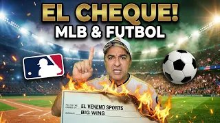 ⚾⚽💸2-2🌎⚽ AMBOS ANOTAN💼¡EL CHEQUE QUE QUEMA! MLB y Fútbol Mundial