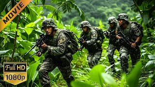 【特種兵電影】特種兵4兄弟穿梭叢林，伏擊日軍部隊，保護山寨村民免受傷害！⚔️ Kung Fu #抗日 #電影 #軍旅