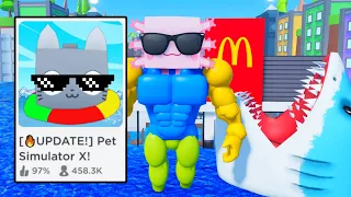 I Created A FAKE Pet Simulator X Game.. it was SCARY
