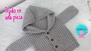 🥰 chompa/ hoodie miniburbujas para bebé a crochet