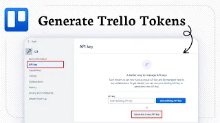 How to Get API Keys and Tokens for Trello (2026 Fresh Walkthrough)