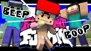 CUTE FRIDAY NIGHT FUNKI  - MINECRAFT ANIMATION