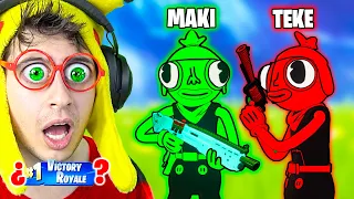Juego de **COLORES** en la MANSIÓN de Fortnite!! (Competición vs Hermano Pequeño)