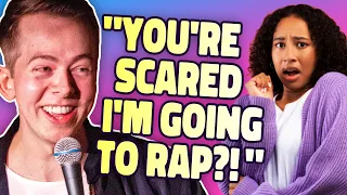 White Rapper has Black Audience Member Worried...