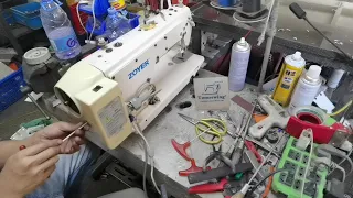 Used Automatic Threading Trimmer Lockstitch UBT Second hand Sewing Machine Full Tested Ready to Use