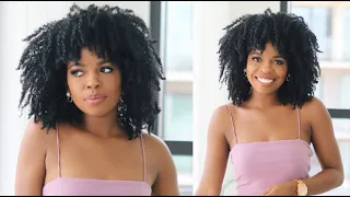 My Natural Hair Wash Day Routine for Definition & Volume!