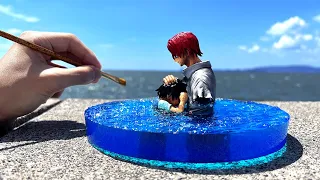 シャンクスがルフィを助けた感動のシーンを作ってみた ワンピース フィギュア/Sculpting the Scene Where Shanks Saves Luffy ONE PIECE FIGURE