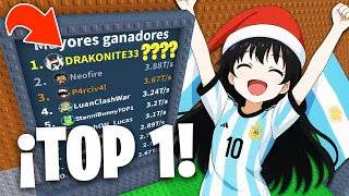 LLEGUÉ AL TOP 1 DEL MUNDO EN STEAL A BRAINROT! (RECORD MUNDIAL)