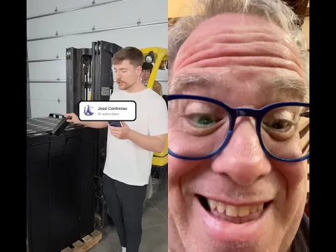 Reacción: MrBeast sorprende con 1000 Samsung 😱