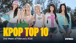 KPOP TOP 10 / 2nd week of February 2026