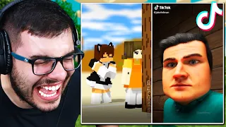 Tiktoks de Minecraft que son REALMENTE Graciosos..