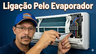 Ligação do split pelo evaporador ou condensador? Entenda como fazer.