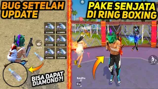 TOP 5 TRIK DAN BUG TERBARU SETELAH UPDATE FREE FIRE - Masuk Arena Boxing Pake Senjata !