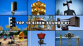 Top 10 Scariest Sirens in the World 😨 | Part 1