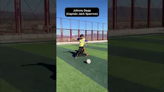 How different Actors and Animals Play Football